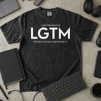 LGTM Premium Shirt — black Premium Shirt mock-up