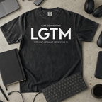 LGTM Premium Shirt — black Premium Shirt mock-up