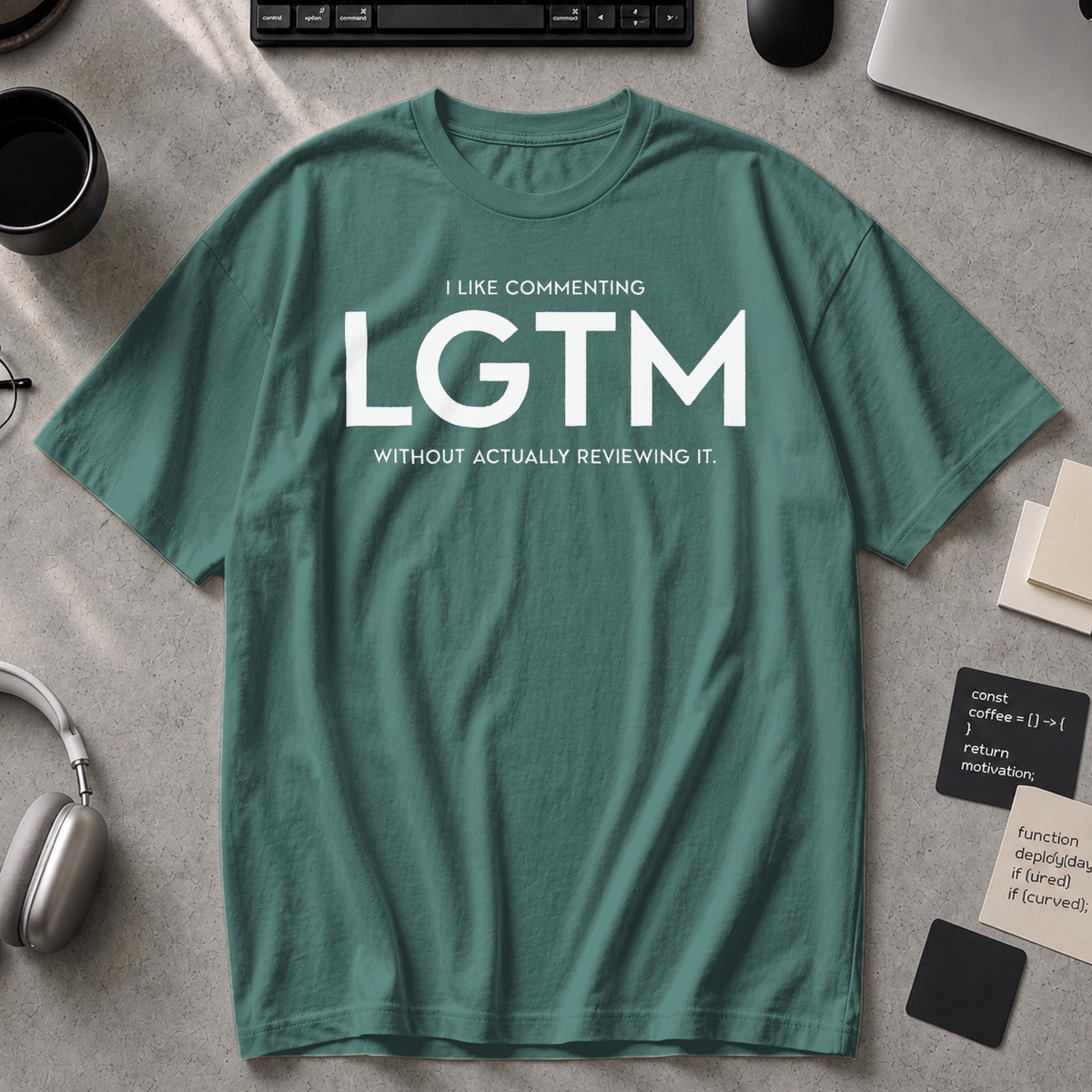 LGTM Premium Shirt - Blue Spruce