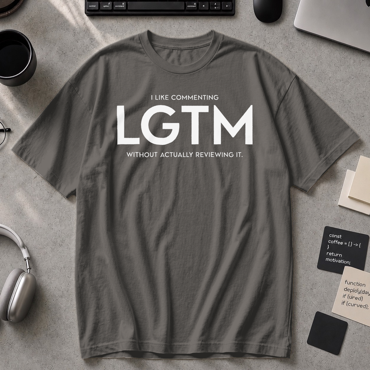LGTM Premium Shirt - Pepper