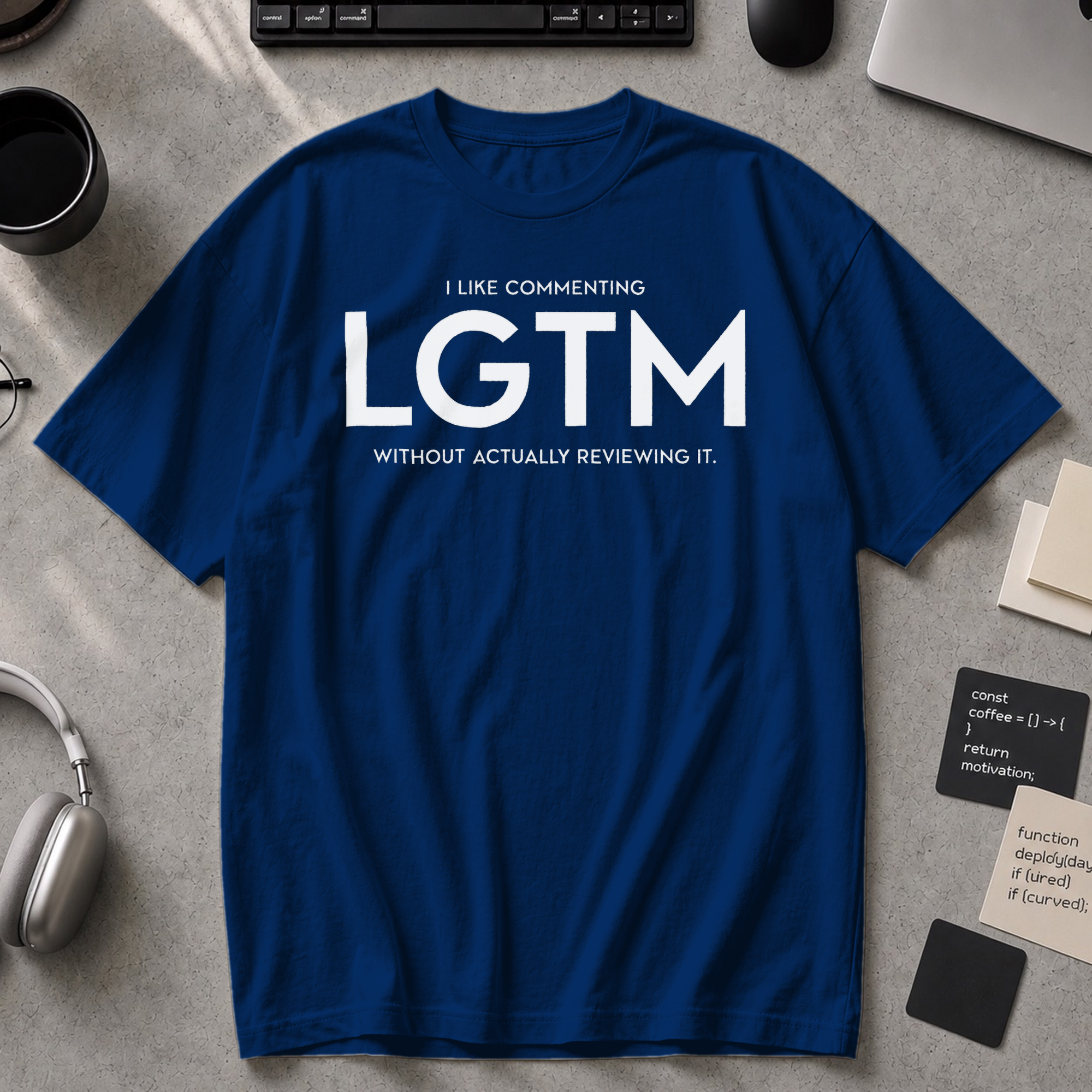 LGTM Premium Shirt - True Navy
