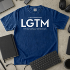 LGTM Premium Shirt — true navy Premium Shirt mock-up