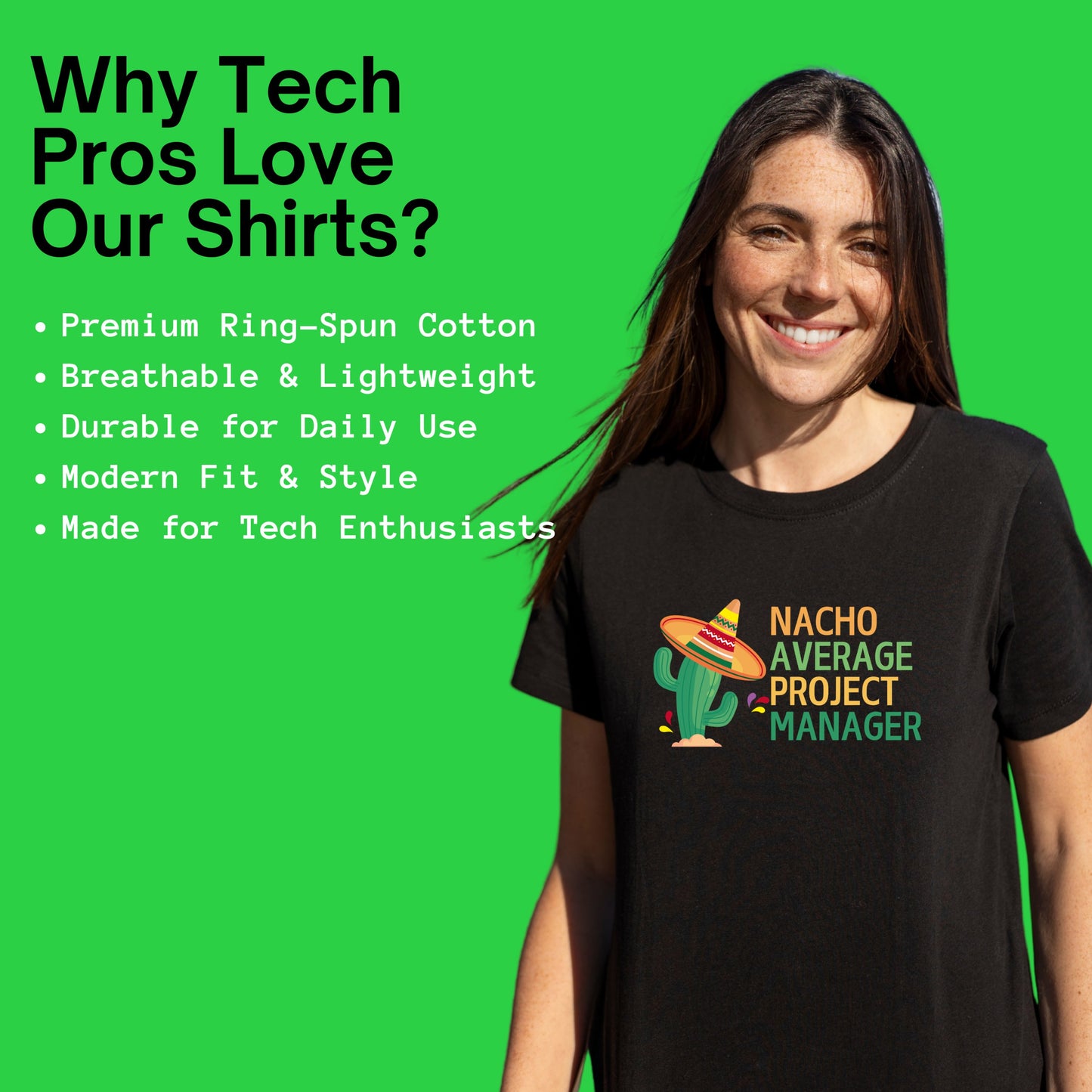 nacho average project manager shirt