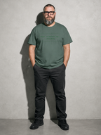 Linux Terminal Graphic IT Nerd T-Shirt – Blue Spruce full