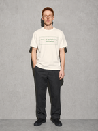 Linux Terminal Graphic IT Nerd T-Shirt – Ivory full