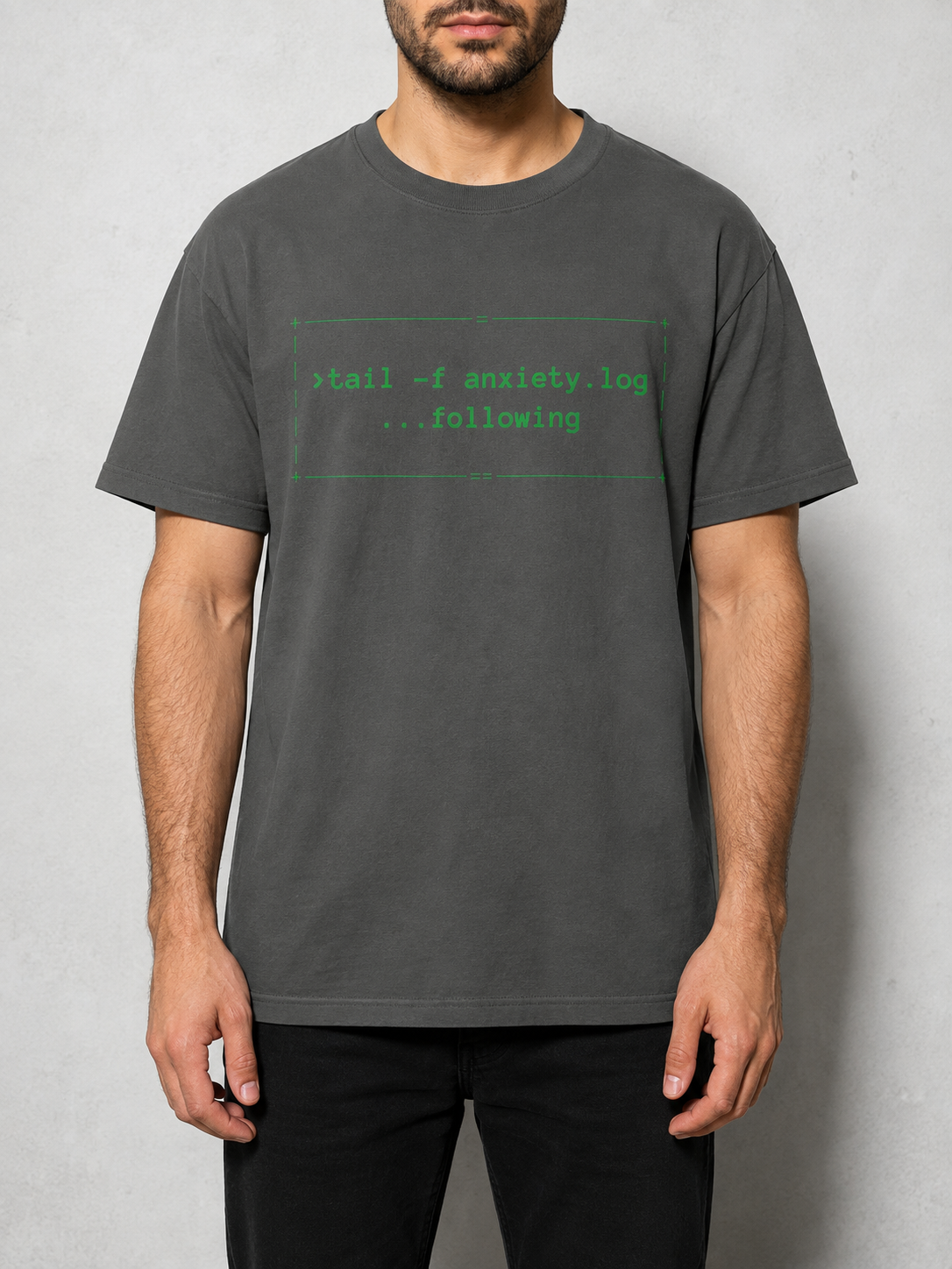 Linux Terminal Graphic IT Nerd T-Shirt – Pepper detail