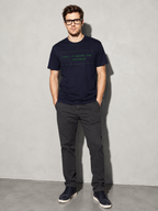 Linux Terminal Graphic IT Nerd T-Shirt – True Navy full