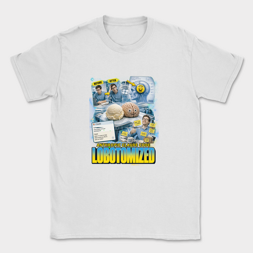 Lobotomized Shirt — White