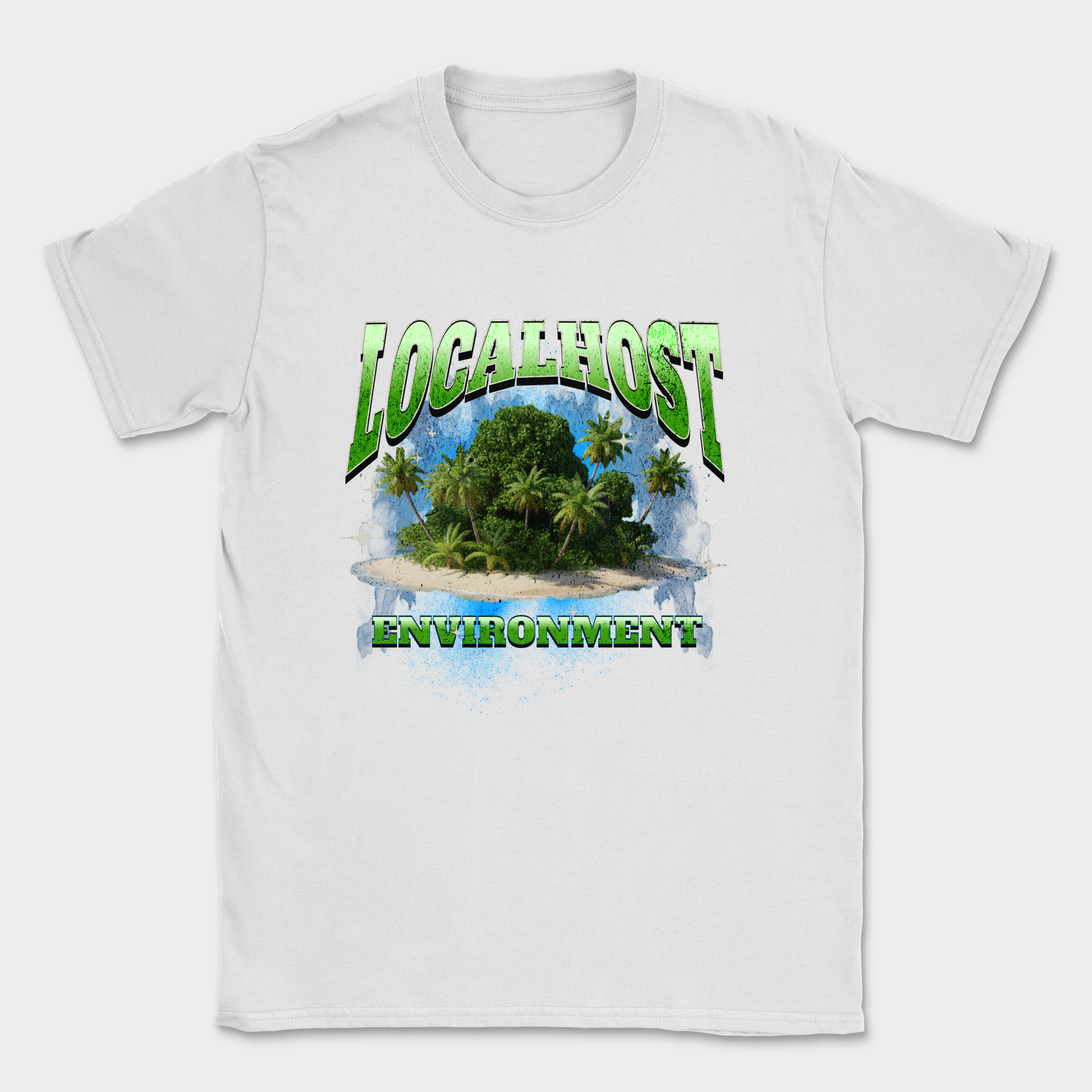 localhost paradise shirt — White