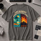 localhost vs production Premium Shirt - Pepper
