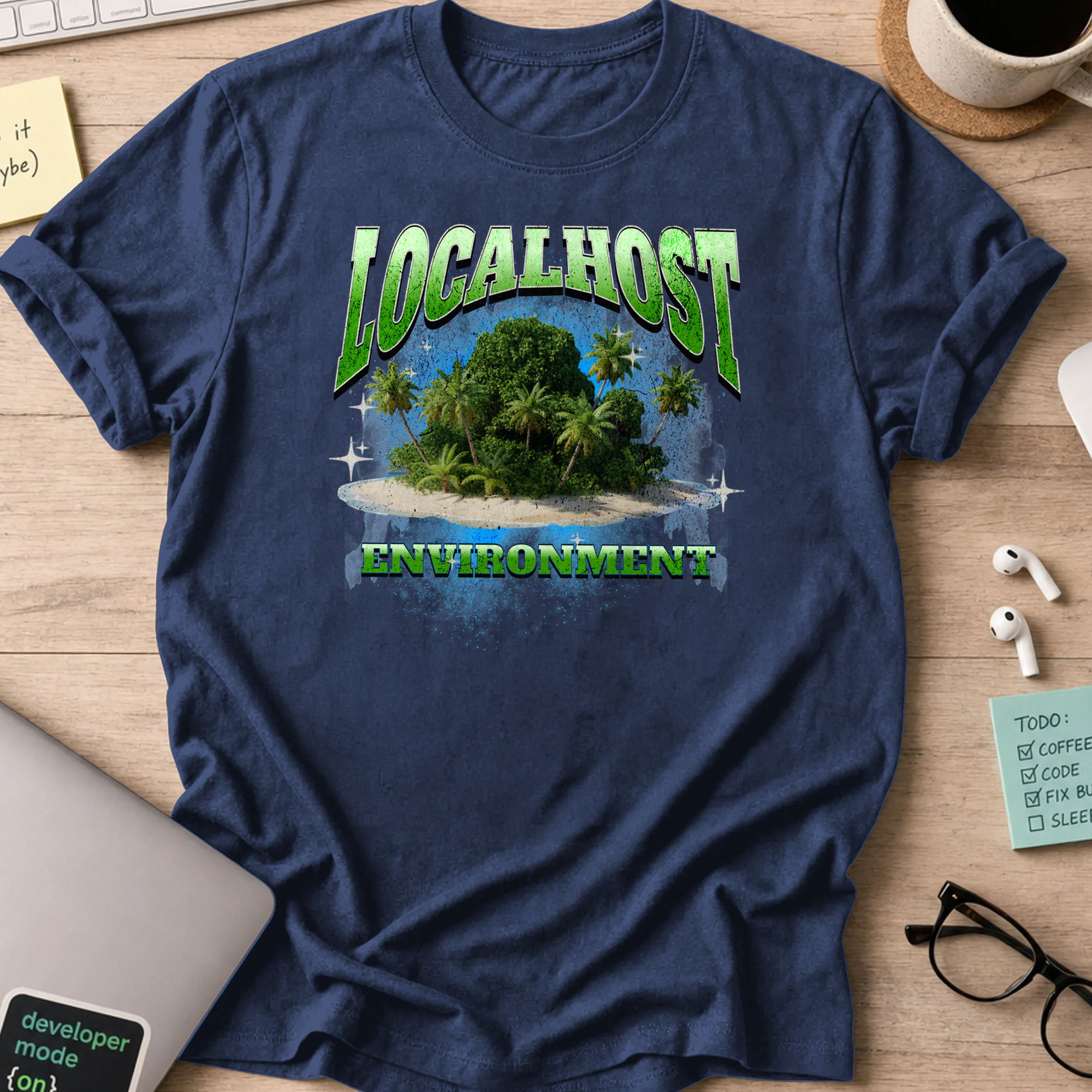 localhost paradise shirt - Navy