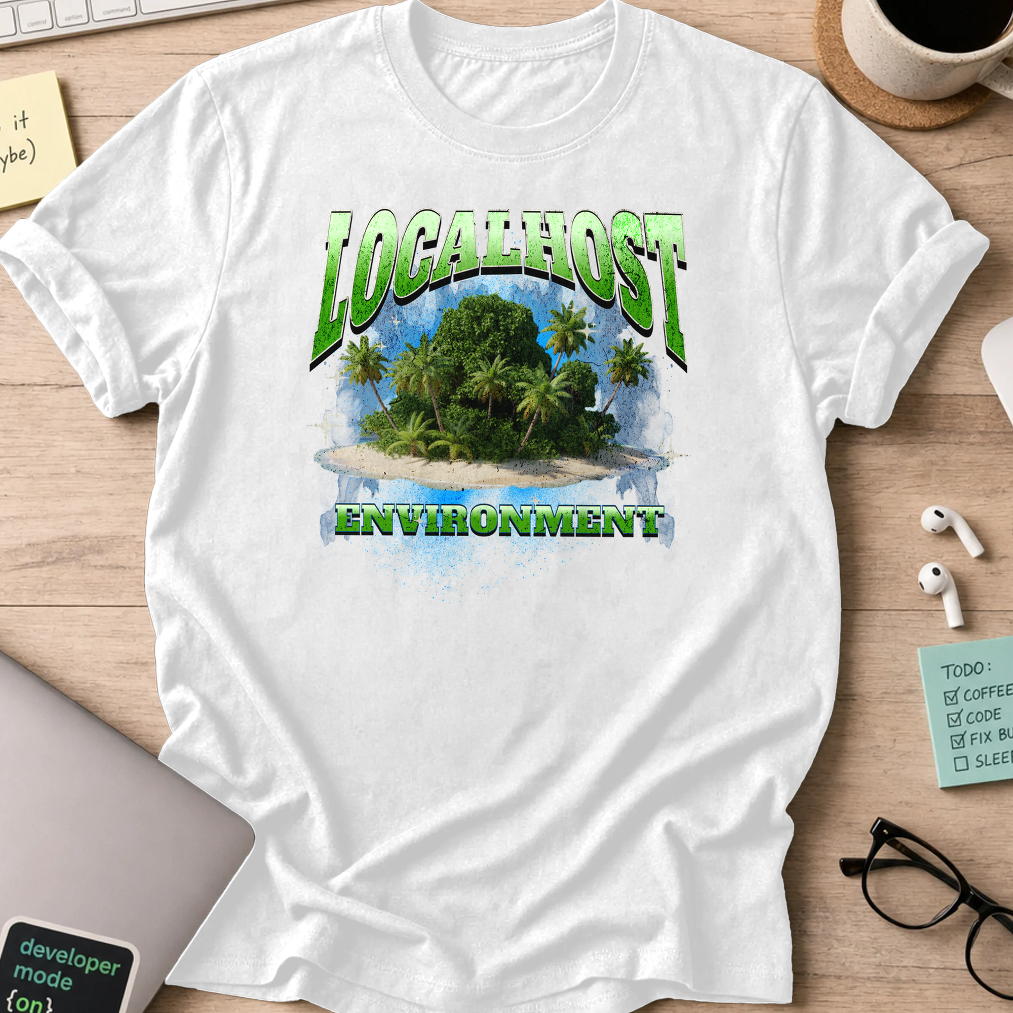 localhost paradise shirt - White