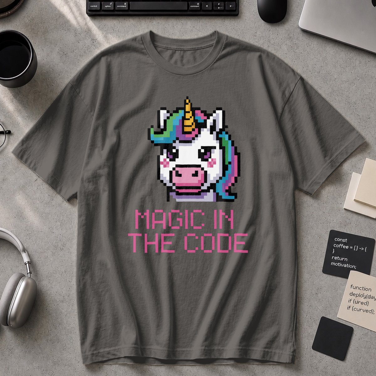 magic in the code Premium Shirt - Pepper