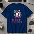 magic in the code Premium Shirt - True Navy