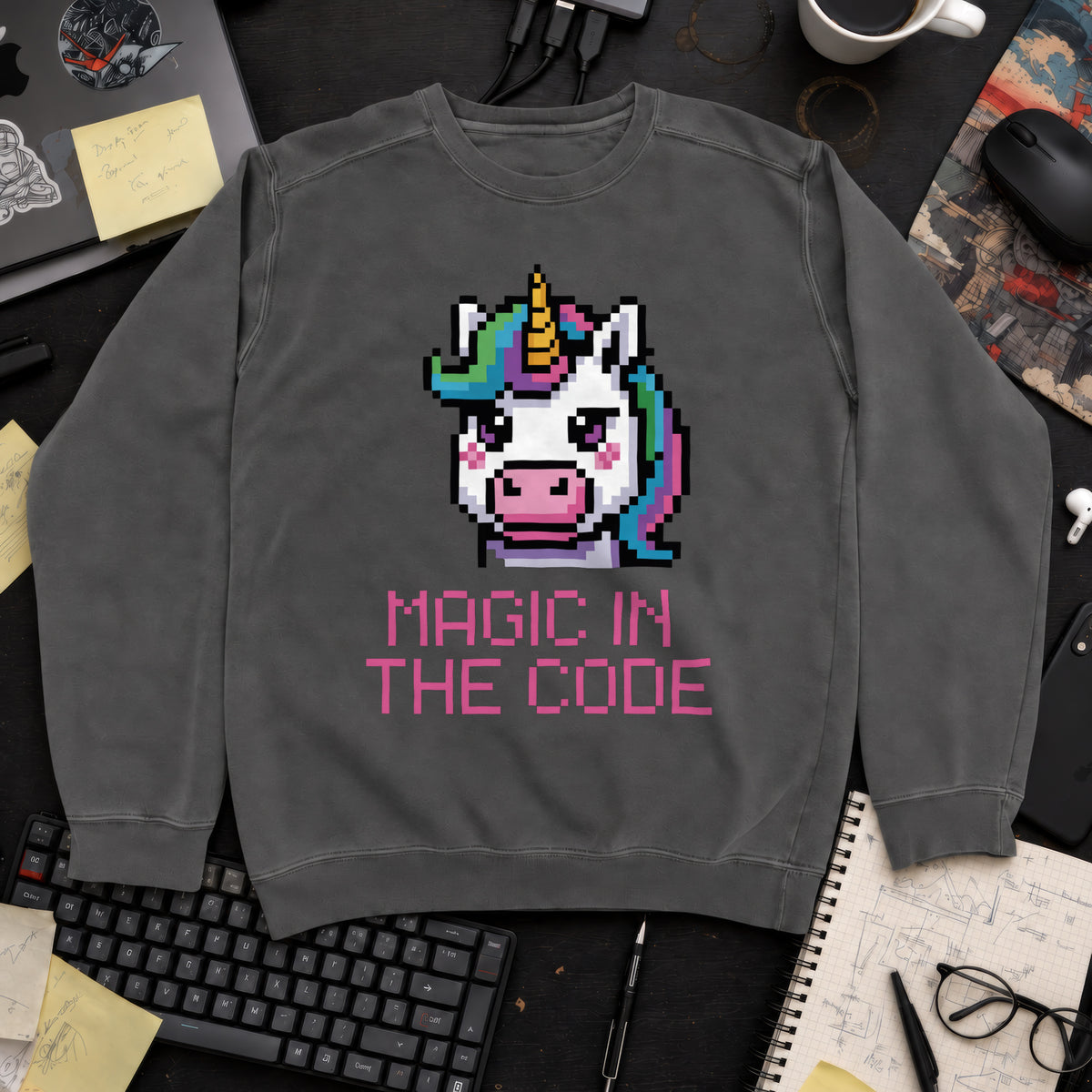 magic in the code Sweatshirt — Pepper