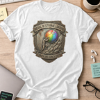 medal of eternal loading shirt - White