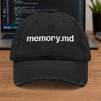 memory.md Embroidered Cap
