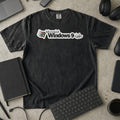 Microslut Windows 9 Ish Premium Shirt — black Premium Shirt mock-up