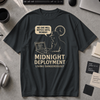 midnight deployment Premium Shirt - Black