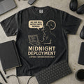 midnight deployment Premium Shirt — black Premium Shirt mock-up