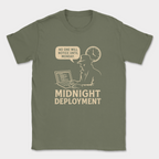 midnight deployment shirt — Military Green