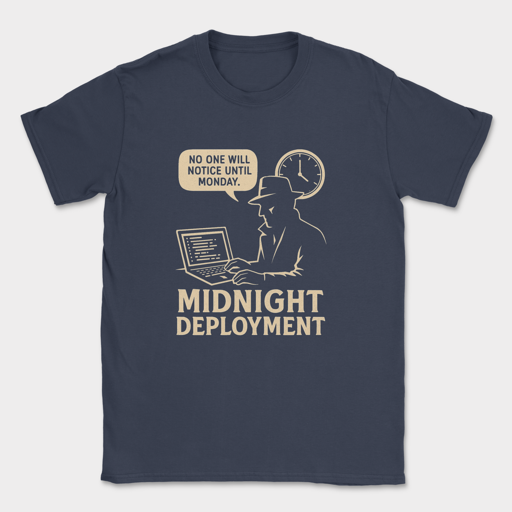 midnight deployment shirt — Navy