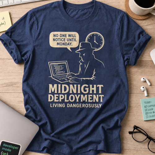 midnight deployment shirt - Navy