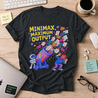 MiniMax, Maximum Output Shirt — Black