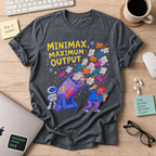 MiniMax, Maximum Output Shirt — Dark Heather