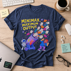 MiniMax, Maximum Output Shirt — Navy