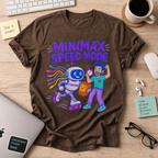 MiniMax Speed Mode Shirt — Dark Chocolate