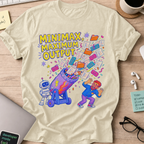 MiniMax, Maximum Output Shirt — Natural storefront mockup