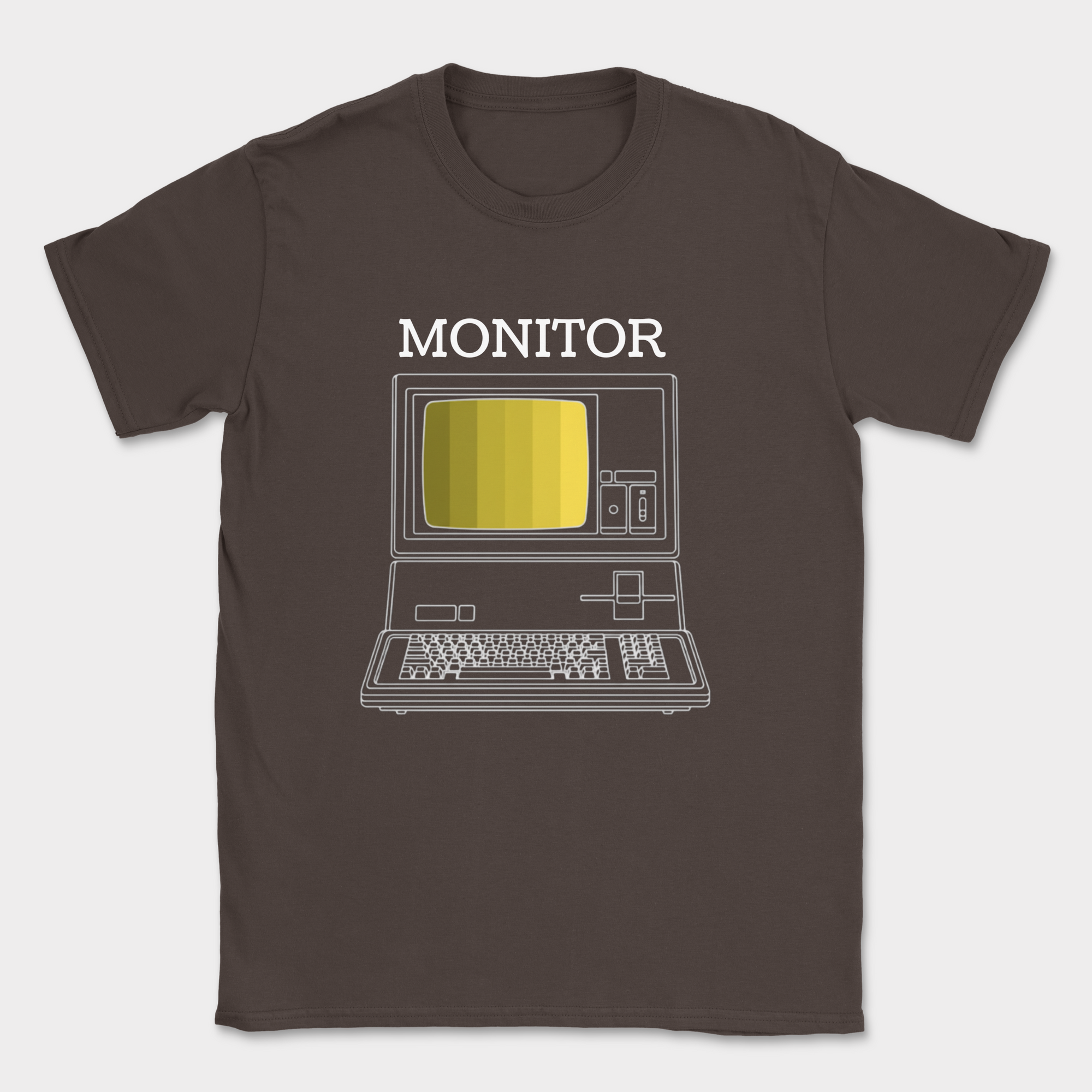 monitor shirt — Dark Chocolate