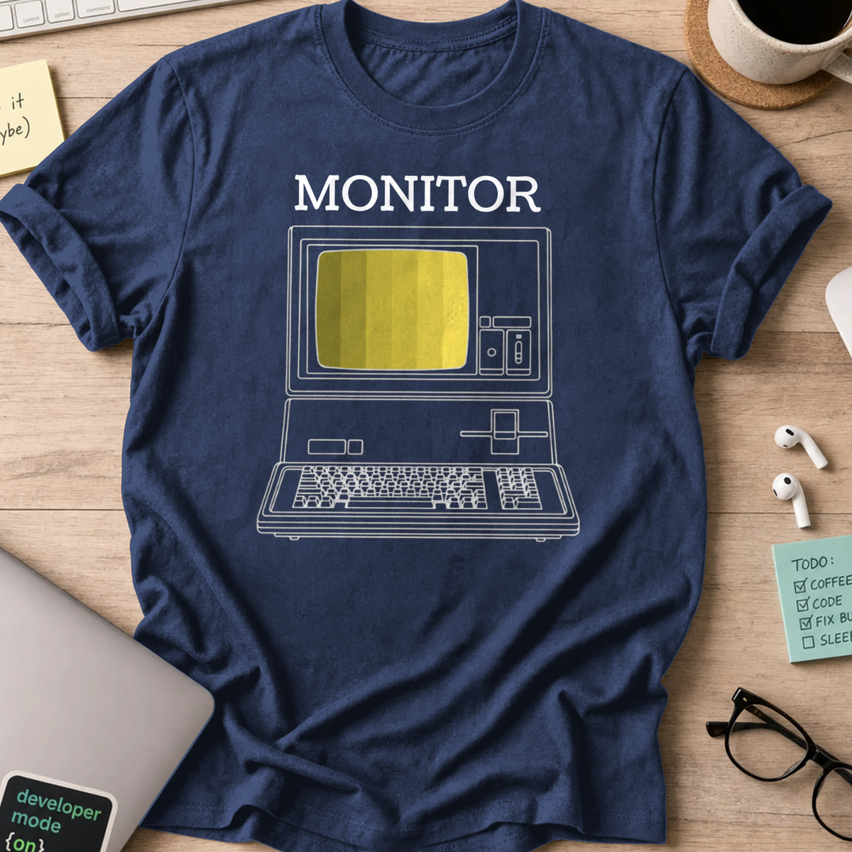 monitor shirt - Navy