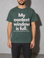 My Context Window Is Full — Blue Spruce, model close view