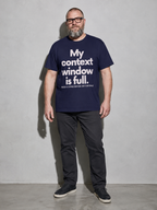 My Context Window Is Full — True Navy, full view