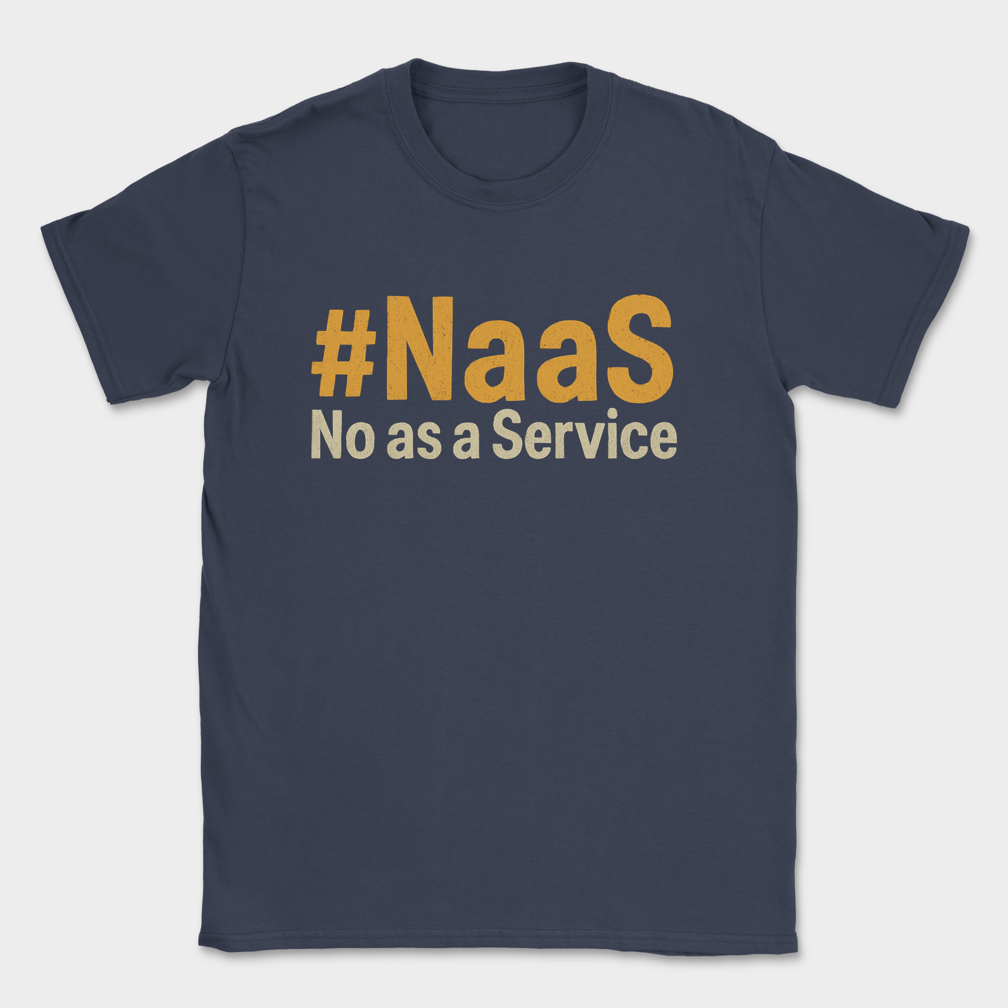 NaaS No As A Service shirt — Navy