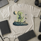 Moon Explorer Premium Shirt - Ivory mockup