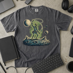 Moon Explorer Premium Shirt - Pepper mockup