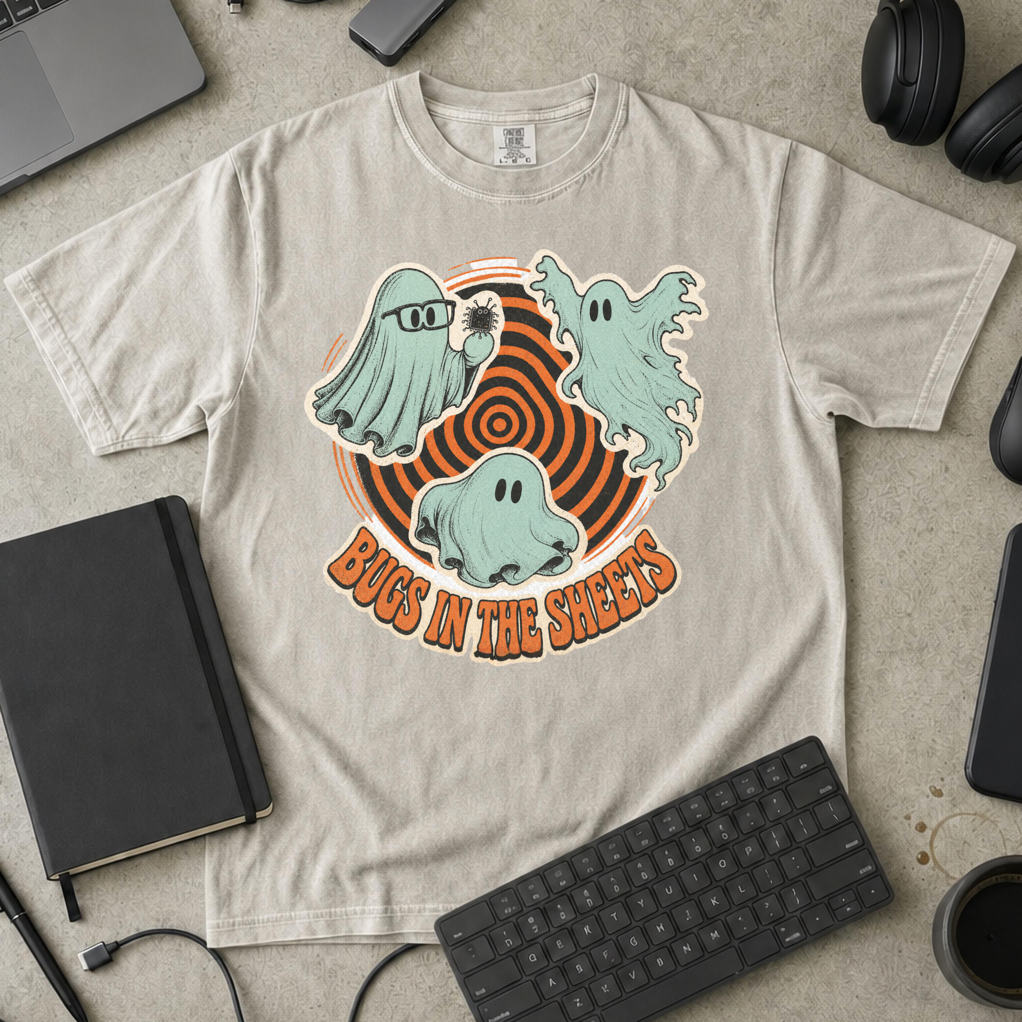 Bugs in the Sheets Premium Shirt - Ivory mockup