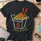 Take It Easy Shirt - Black mockup