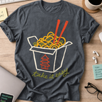 Take It Easy Shirt - Dark Heather mockup