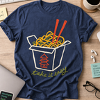 Take It Easy Shirt - Navy mockup