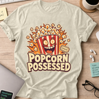 Popcorn Possessed Shirt - Natural mockup