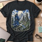 Wizard’s Terminal Shirt - Black mockup