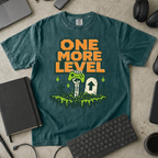 One More Level Premium Shirt - Blue Spruce mockup
