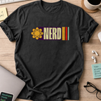 nerd tech grudge shirt - Black