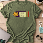 nerd tech grudge shirt - Military Green