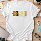 nerd tech grudge shirt - White