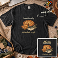 Irrationally Attached to Pi Custom Shirt — personalized Black Comfort Colors 1717